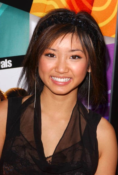 Brenda Song has very long earings on